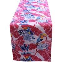 Parrot Water Resistant Outdoor Runner Pink