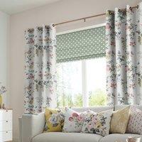 Cath Kidston Birds And Roses Made to Measure Curtain Multi
