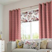 Cath Kidston Freston Rose Made to Measure Curtain Red