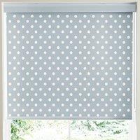 Cath Kidston Button Spot Made to Measure Blackout Roller Blind Blue