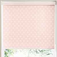 Cath Kidston Button Spot Made to Measure Blackout Roller Blind Pink