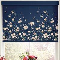 Cath Kidston Spitalfields Border Made to Measure Blackout Roller Blind Navy