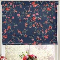 Cath Kidston Millfield Blossom Made to Measure Roman Blind Navy