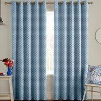 Cath Kidston Rose Bud Made to Measure Curtain Blue