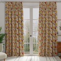 Leon Made to Measure Curtain Burnt Orange