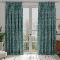 Arcadia Made to Measure Curtain Turquoise
