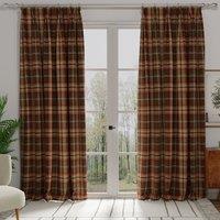 Balmoral Made to Measure Curtain Rosso