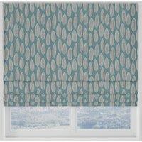 Quill Made to Measure Roman Blind Teal