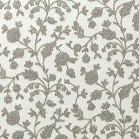 Fibre Naturelle Lucca Embroidered Fabric Mink