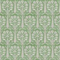 Fibre Naturelle Athens Fabric Prasino
