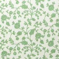 Fibre Naturelle Lucca Embroidered Fabric Thyme
