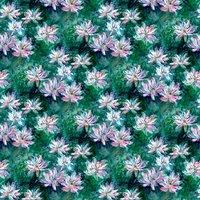 Fibre Naturelle Waterlily Fabric Green