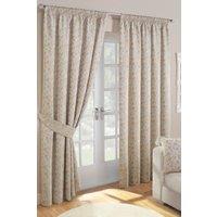 Mia Ready Made Lined Curtains Blue