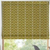Orla Kiely Linear Stem Made to Measure Roman Blind Seagrass