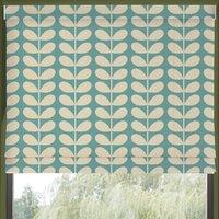 Orla Kiely Solid Stem Made to Measure Roman Blind Duckegg