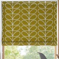 Orla Kiely Jumbo Linear Stem Made to Measure Roman Blind Seagrass