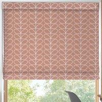 Orla Kiely Linear Stem Made to Measure Roman Blind Bubblegum