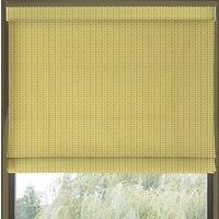 Orla Kiely Tiny Stem Made to Measure Roman Blind Yellow