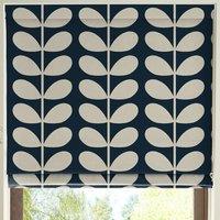 Orla Kiely Jumbo Solid Stem Made to Measure Roman Blind Whale