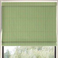 Orla Kiely Tiny Stem Made to Measure Roman Blind Green