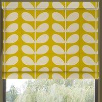 Orla Kiely Jumbo Solid Stem Made to Measure Roman Blind Yellow