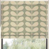 Orla Kiely Jumbo Solid Stem Made to Measure Roman Blind Pebble