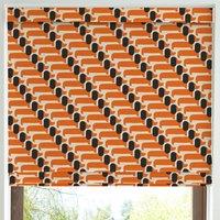Orla Kiely Dog Show Made to Measure Roman Blind Persimmon