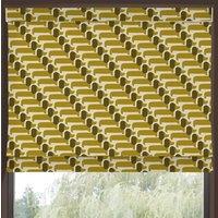 Orla Kiely Dog Show Made to Measure Roman Blind Yellow