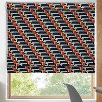 Orla Kiely Dog Show Made to Measure Roman Blind Whale