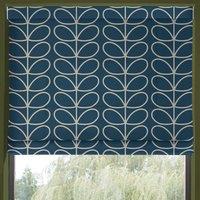 Orla Kiely Jumbo Linear Stem Made to Measure Roman Blind Marine