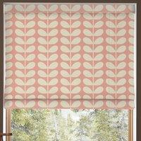 Orla Kiely Solid Stem Made to Measure Roman Blind Pink