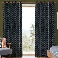 Orla Kiely Jumbo Linear Stem Made to Measure Curtain Whale