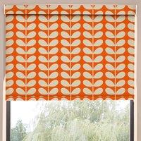 Orla Kiely Solid Stem Translucent Made to Measure Roller Blind Tomato