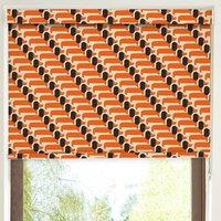 Orla Kiely Dog Show Translucent Made to Measure Roller Blind Persimmon