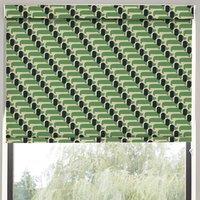 Orla Kiely Dog Show Translucent Made to Measure Roller Blind Green