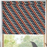 Orla Kiely Dog Show Translucent Made to Measure Roller Blind Whale