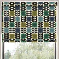 Orla Kiely Spot Flower Stem Translucent Made to Measure Roller Blind Blue Green