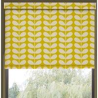 Orla Kiely Solid Stem Made to Measure Blackout Roller Blind Yellow