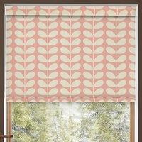 Orla Kiely Solid Stem Made to Measure Blackout Roller Blind Pink
