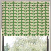Orla Kiely Solid Stem Made to Measure Blackout Roller Blind Green