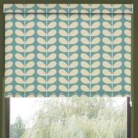 Orla Kiely Solid Stem Made to Measure Blackout Roller Blind Duckegg