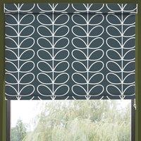 Orla Kiely Jumbo Linear Stem Made to Measure Blackout Roller Blind Marine