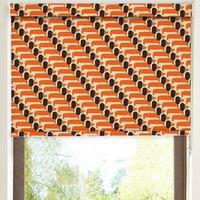 Orla Kiely Dog Show Made to Measure Blackout Roller Blind Persimmon