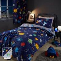 Catherine Lansfield Lost In Space Childrens Bedding Blue