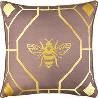 Furn Bee Deco Geometric Filled Cushion 43cm x 43cm Blush