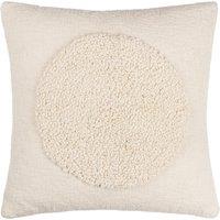Hoem Almo Woven Filled Cushion 50cm x 50cm Ecru