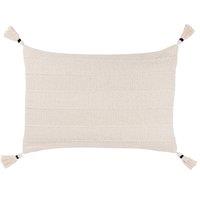 Yard Caliche Tasselled Filled Cushion 40cm x 60cm Natural
