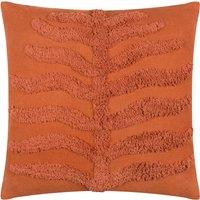 Furn Dakota Tufted Filled Cushion 45cm x 45cm Rust