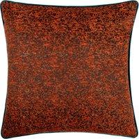 Paoletti Galaxy Chenille Piped Filled Cushion 50cm x 50cm Copper
