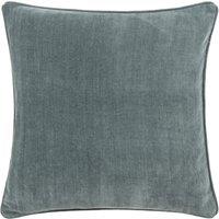Yard Heavy Chenille Reversible Filled Cushion 50cm x 50cm Marine